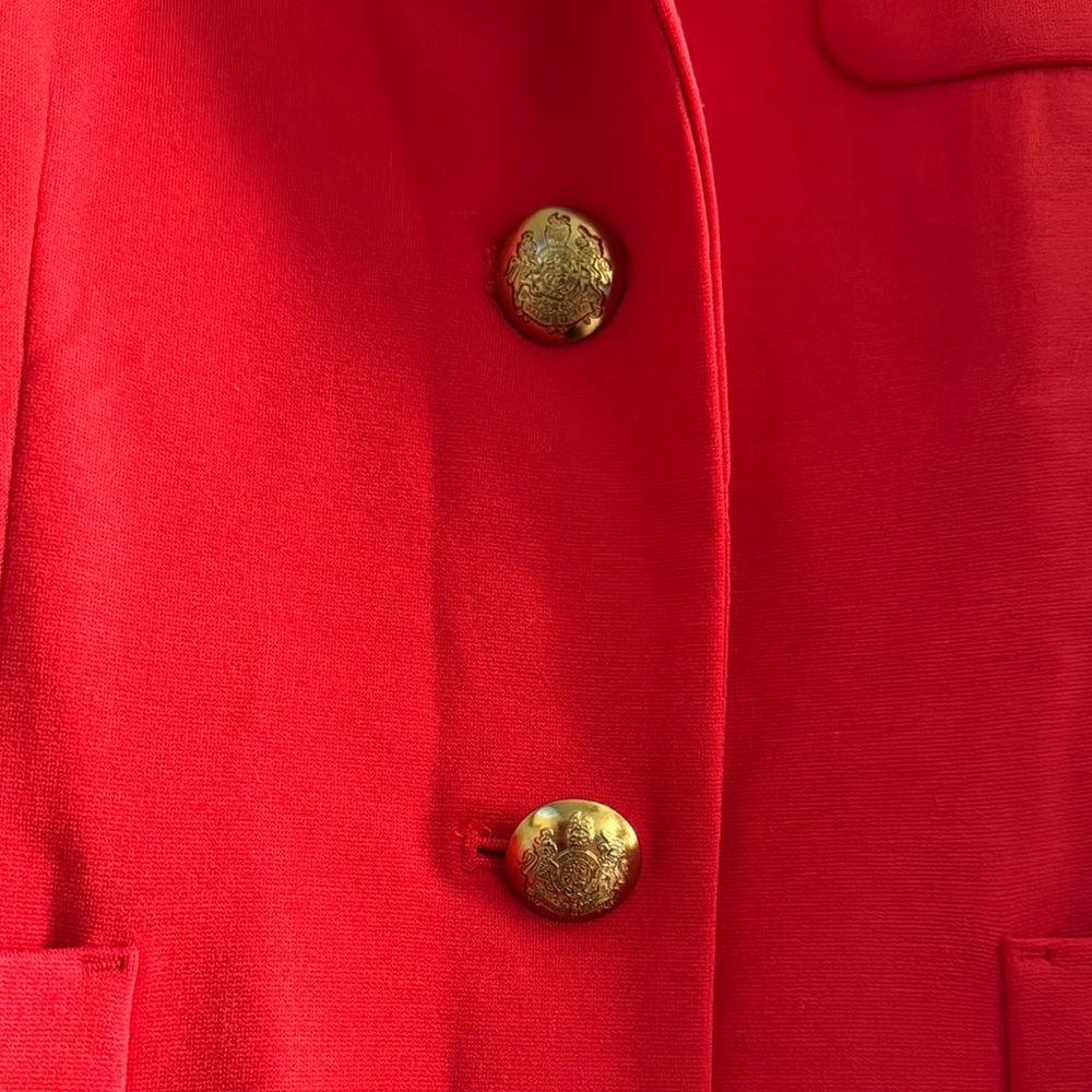 Lauren Ralph Lauren Red Blazer BNWT - Picture 5 of 6